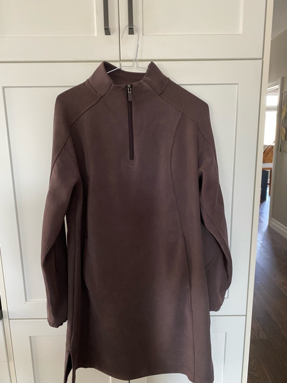 Lululemon Softstreme Half-Zip Mini Dress retail $128